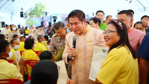 "ธรรมนัส" มั่นใจ สว.ใครอภิปรายผม ปมโฉนดเพื่อการเกษตร โดนชาวบ้านด่า