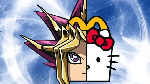 McDonald's เปิดตำนานบทใหม่ จับ Yu-Gi-Oh และ Hello Kitty ครอสโอเวอร์ในชุด Happy Meal