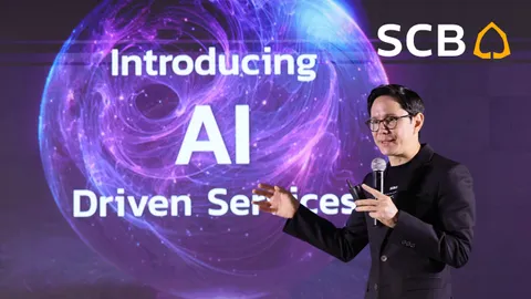 ไทยพาณิชย์ ลุย AI-First Bank เปิดตัว 3 บริการใหม่จาก AI อนุมัติเงินกู้-ปรึกษาแชตบอต-แนะนำลงทุน