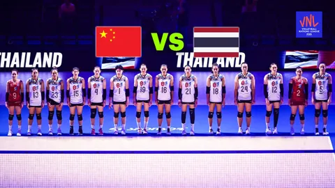 ช่องทางชมสดวอลเลย์บอลหญิงทีมชาติไทย ดวลเดือด จีน ศึก "VNL 2024" สัปดาห์ 2 นัด 3