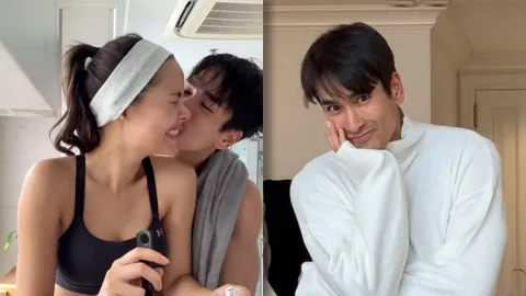 ณเดชน์ เขินหนักมาก หลังถูกแซวคลิปหวาน กอดหอมแก้ม ญาญ่า ตอนทำอาหาร