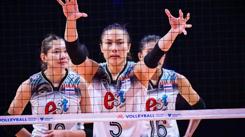 “ทัดดาว” ชม “ฝรั่งเศส” มีทีเด็ดที่ลูกเสิร์ฟ อวยยศ “หัตถยา” VNL 2024 เขามาดีจริงๆ (คลิป)