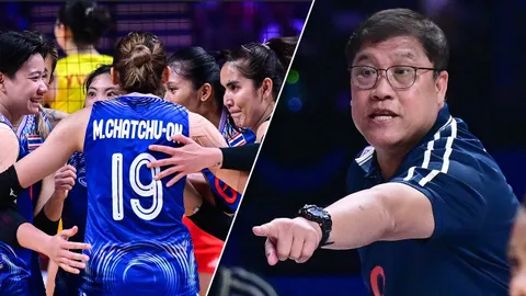 ตารางคะแนน VNL 2024 ล่าสุด หลัง "วอลเลย์บอลหญิงทีมชาติไทย" พ่าย "จีน" ขาดลอย "VNL 2024