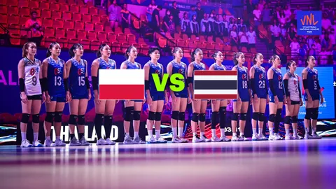 เปิดสถิติ 5 ครั้งหลังสุด "วอลเลย์บอลหญิงทีมชาติไทย" VS "โปแลนด์" ศึก "VNL 2024" สัปดาห์ 3 นัด 3