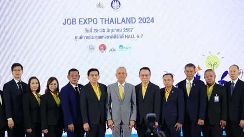 "JOB EXPO THAILAND 2024" ส่งเสริมคนไทย หางาน สร้างรายได้ 7 แสนอัตรา