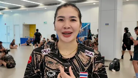 “ศศิภาพร” นักวอลเลย์บอลหญิงไทย สัญญาถ้าได้โอกาส ลุย VNL 2024 สนาม 3 จะทำให้เต็มที่