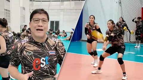 "โค้ชยะ" ติวเข้ม 2 จุดก่อน "วอลเลย์บอลหญิงไทย" ปะทะ "บราซิล" VNL 2024 รอบไฟนอล