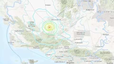 ระทึก แผ่นดินไหว 5.2 เขย่าแคลิฟอร์เนีย ตามด้วยอาฟเตอร์ช็อกกว่า 31 หน