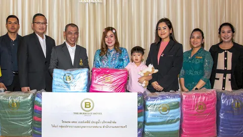 “พัชราวดี วีรบวรพงศ์” มอบผ้าห่มสนับสนุนโครงการ BKK FOOD BANK ช่วยประชาชนเขตราชเทวี