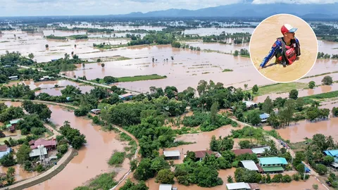 อัปเดตเส้นทางน้ำเหนือ 67 ทะลักเข้าสุโขทัย จับตา "ลานีญา" หอบฝนถล่มท่วมซ้ำ (คลิป)