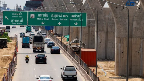 พระราม 2 เสร็จ มิ.ย. ปีหน้า "สุริยะ" สั่งปิดจ๊อบโครงการเจ็ดชั่วโคตร