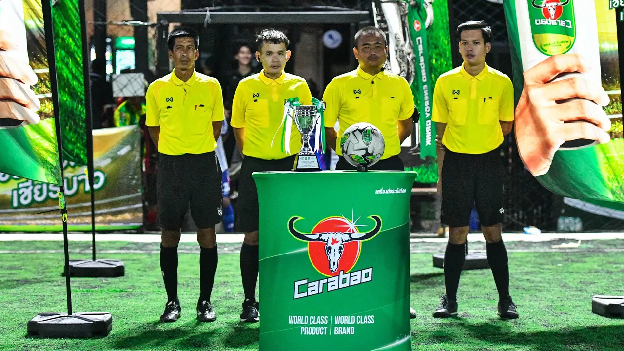 สนุกแน่แบบนี้! เผยสายแข่งขัน Carabao 7-a-Side Cup 2024 รอบชิงภาคกลาง 22 ก.ย.