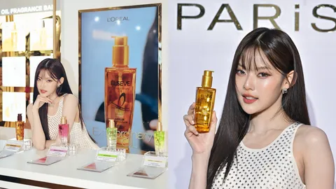 มาเบล PiXXiE อวดผมสวยกลางสยาม ในฐานะ Muse ของ L’Oreal Paris Extraordinary Oil