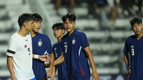 เปิดหัวสวย "ทีมชาติไทย U20" จัดหนักจัดใหญ่ ถล่มใส่ "ฟิลิปปินส์" ศึกคัดชิงแชมป์เอเชีย