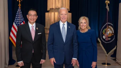 “มาริษ” จับมือทักทาย “ไบเดน” ยืนยันไทยพร้อมร่วมงานกับสหรัฐฯ ในทุกมิติ