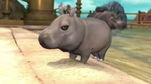 ราคาลูกฮิปโปในเกม Final Fantasy 14 พุ่ง 900 เปอร์เซ็นต์ จากกระแสความนิยมของหมูเด้ง