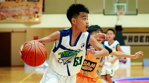 ผลการแข่งขันบาสเกตบอลเยาวชน "YBL Thailand" เกม 5 สัปดาห์นี้เบียดกันสุดมัน