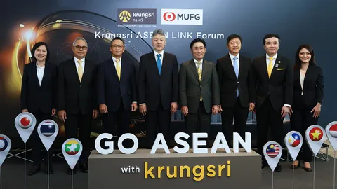 กรุงศรี จัดเต็มในงาน Krungsri ASEAN LINK Forum เปิดอินไซต์ สร้างเครือข่าย ให้คำปรึกษาธุรกิจ