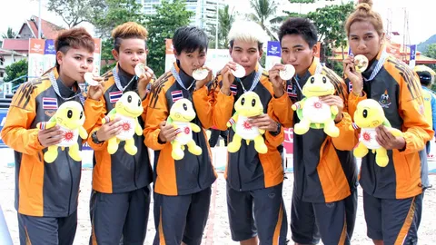 ปิดฉากบีชเกมส์!! 'ไทย'ครองเจ้าเหรียญทองสมัย 2