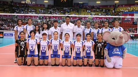 วอลเลย์บอลเรียกตัว 22 สาวนักตบ เตรียมแข่ง 4 รายการ 