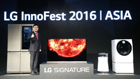 เปิดตัว LG SIGNATURE ในงาน InnoFest Asia 2016 ย้ำผู้นำนวัตกรรม