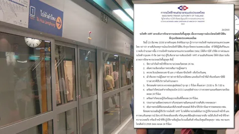 รถไฟฟ้า MRT ยกระดับ ความปลอดภัยสูงสุด หลังระเบิด'บรัสเซลส์'