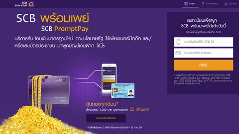 SCB แจง กรณีส่ง SMS ประชาสัมพันธ์ลูกค้าลงทะเบียนพร้อมเพย์