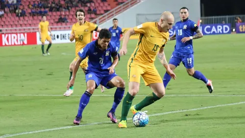 'เยดินัค' ซัดโทษ! ออสซี่ออกนำ 'ช้างศึก' 1-0