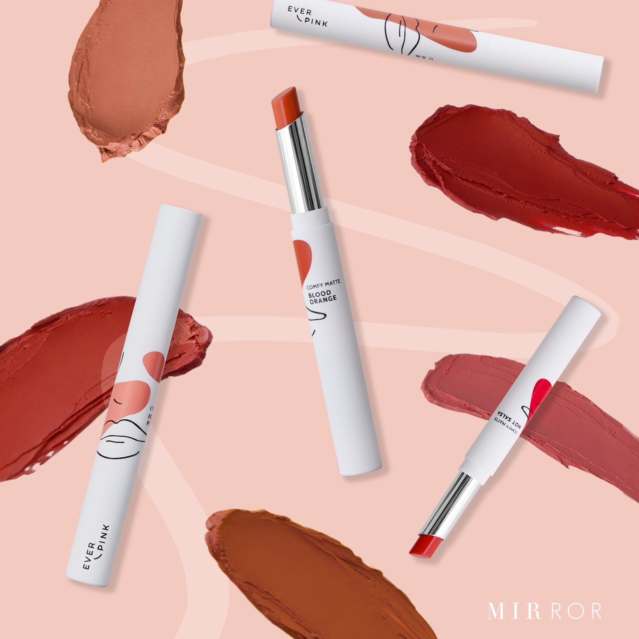 EVERPINK Comfy Matte ลิปแมตต์ที่ทาแล้วสบายปาก ไม่แห้งเหมือนลิปทั่วไป