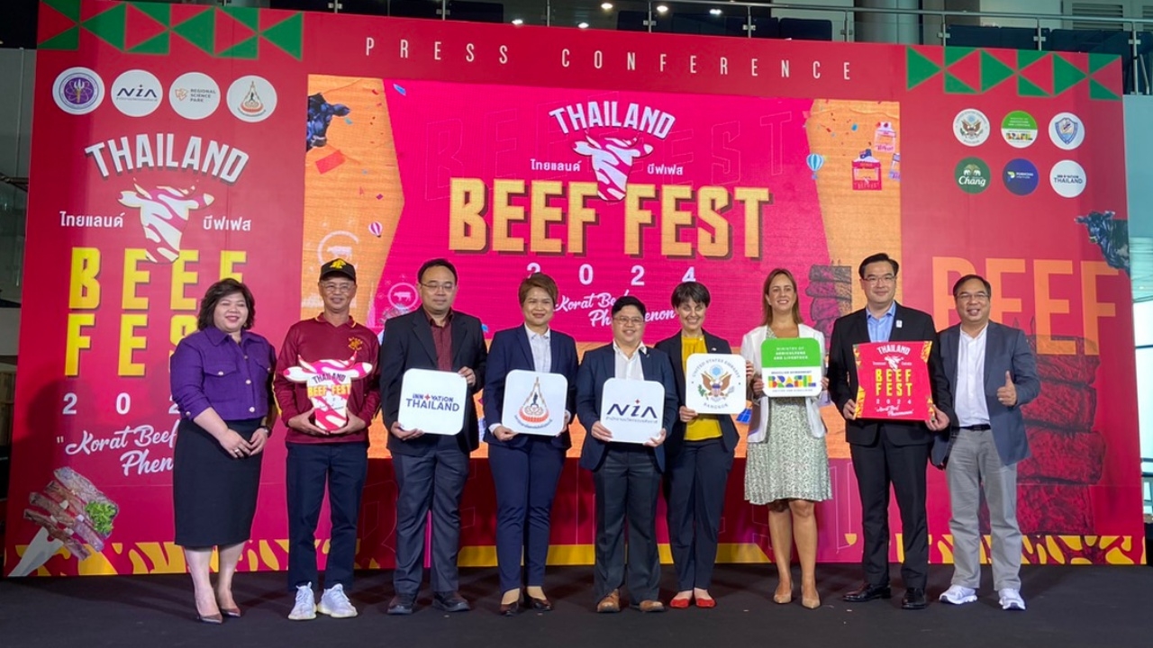 คนรักเนื้ออย่าพลาด Thailand Beef Fest 2024 ที่โคราช ช่วยแจ้งเกิด "โคดำลำตะคอง" 