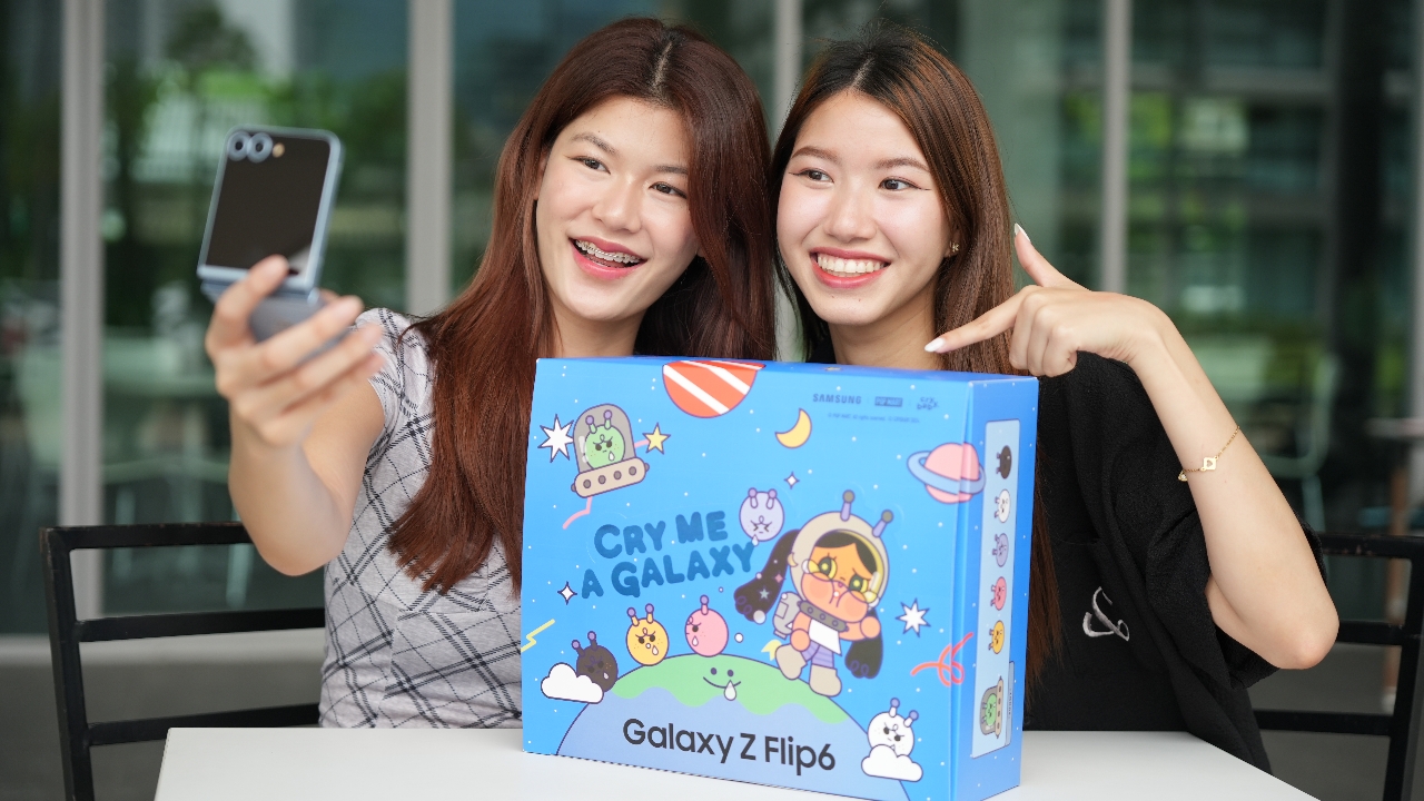 รีวิว Galaxy Z Flip 6 x Crybaby รุ่นลิมิเต็ดเอาใจสายจุ่ม รับอาร์ตทอย พร้อมอุปกรณ์ใช้งานสุดคิวต์