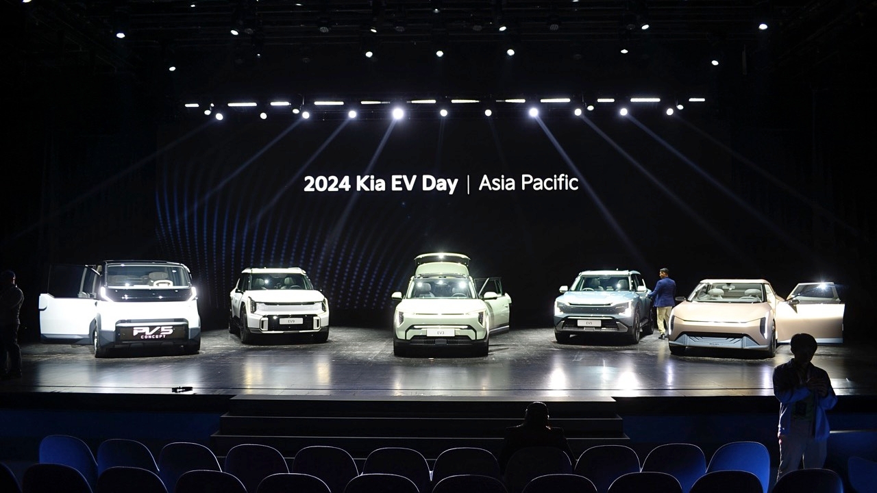 ส่องรถต้นแบบพลังงานไฟฟ้าในงาน Kia EV Day Asia Pacific 2024 