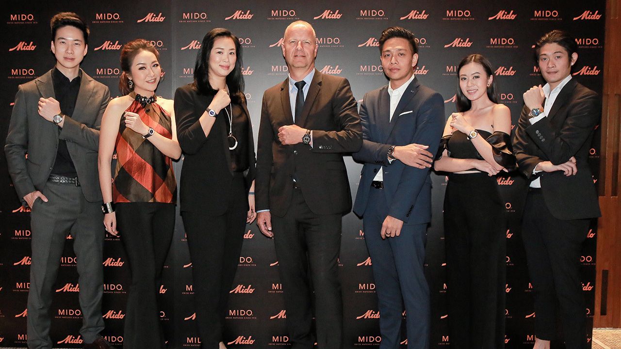 มีแค่ 40 ภาณุวัฒน์ ทองพุ่ม จัดงาน Mido Press Presentation Novelty 2019 : Lunch Party อวดโฉมเรือนเวลาดีไซน์หรูจำนวน 40 เรือน โดยมี ฟรานซ์ ลินเดอร์, ชนินทร์ เตรัตนชัย,ม.ล.อรรถดิศ ดิศกุล และ ทิพาณัท เลณบุรี มาร่วมงานด้วย ที่โรงแรมสยามเคมปินสกี้ วันก่อน.