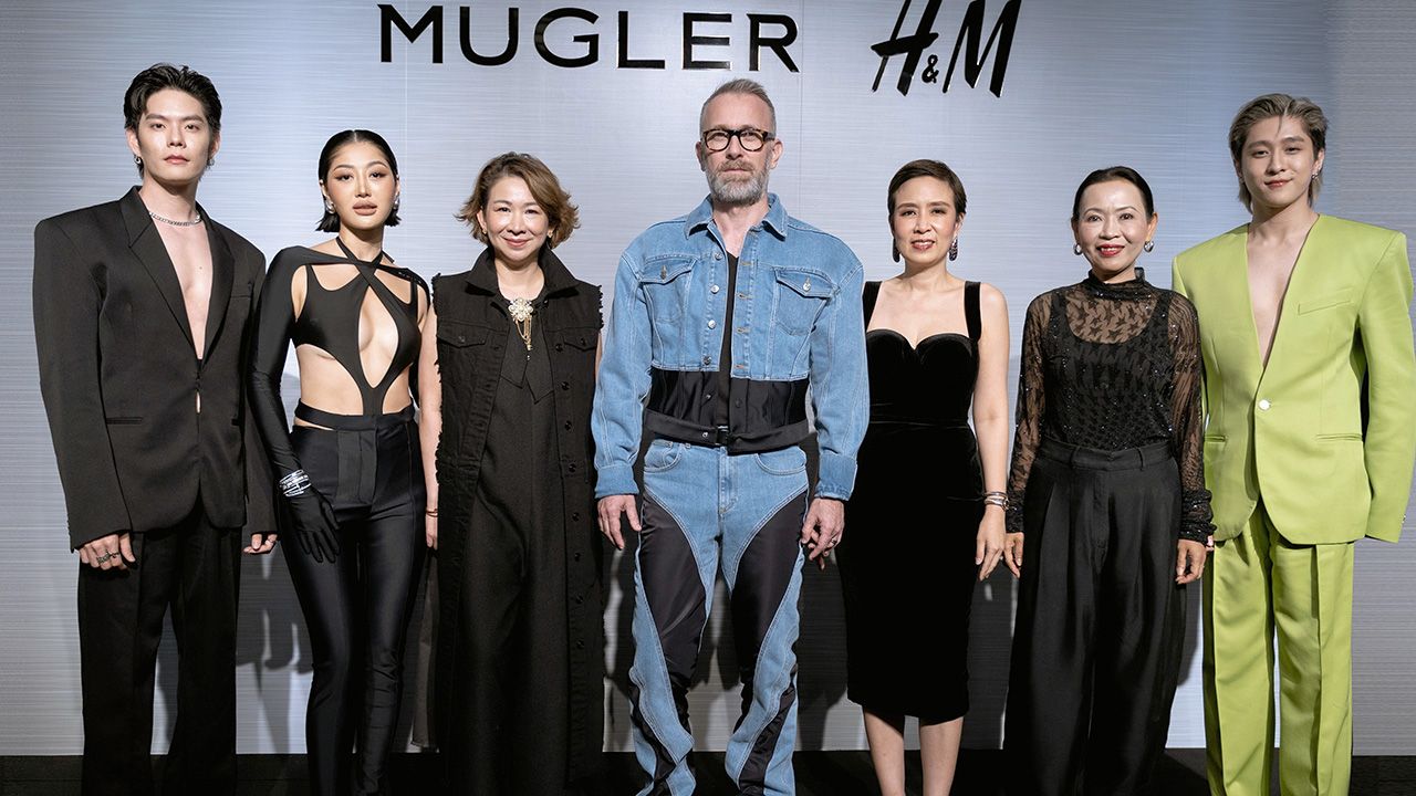 น่าใส่ - ฟิลิปป์ ลาซอว์ล เปิดตัวคอลเลกชัน “Mugler H&M” ไอเท็มลิมิเต็ดอิดิชันสุดฮอตแฝง ความขี้เล่นมีชีวิตชีวา โดยมี อรธิรา ภาคสุวรรณ, ภัทรมน วรรณพานิช, อรอุมา ชวลิตธำรง, ไปรยา อนันตรทรัพย์ และ ณัฐสิทธิ์ ปัญญางาม มาร่วมงานด้วย ที่ดิ เอ็มควอเทียร์ วันก่อน.