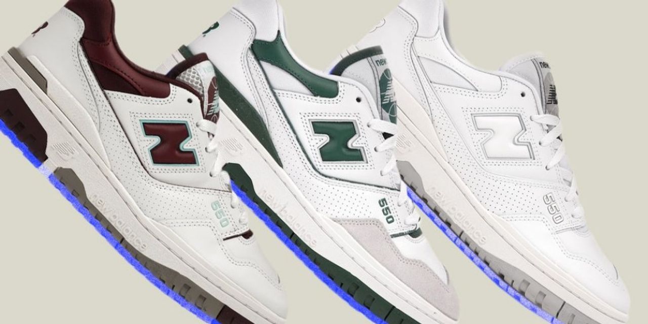 New Balance 550 สนีกเกอร์นำร่องสู่การทำให้แบรนด์เด็กลง 