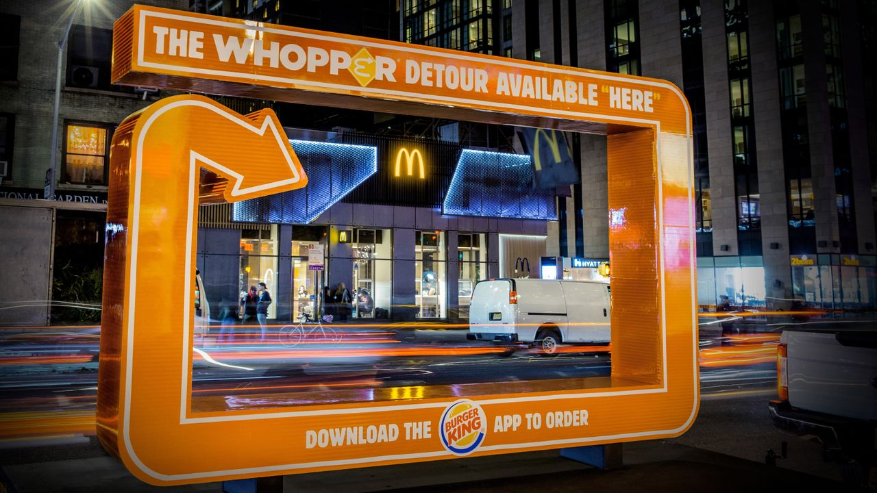 Burger King’s ‘Whopper Detour’