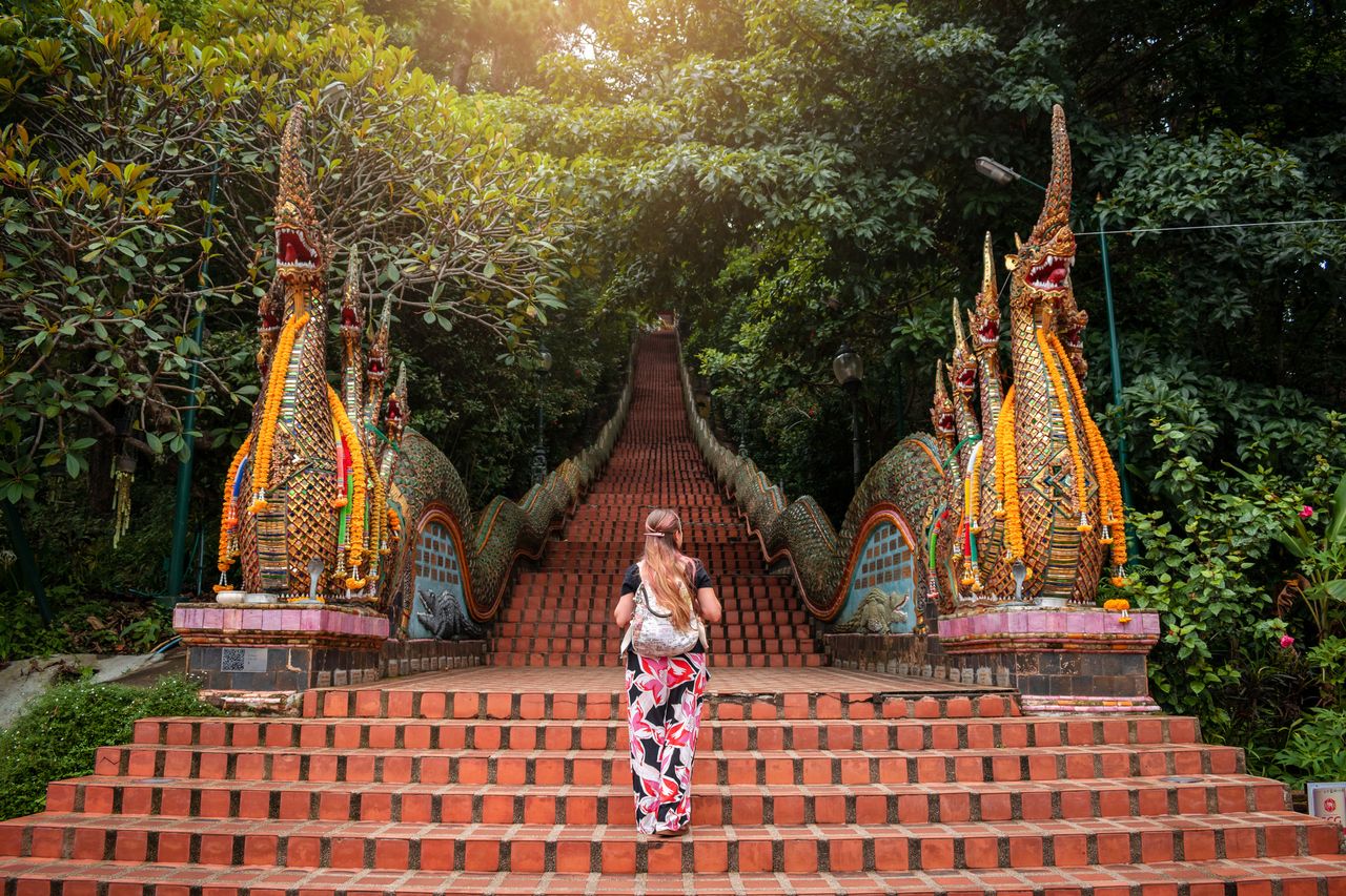 พระธาตุดอยสุเทพ (Doi Suthep), เชียงใหม่ ประเทศไทย