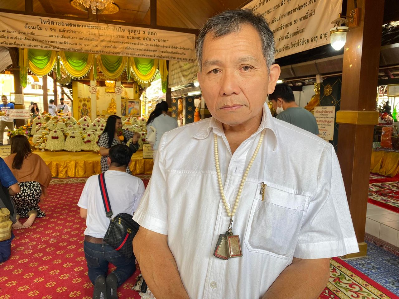 อานนท์ มังสาสติ มัคนายก วัดพระธาตุดอยคำ จ.เชียงใหม่