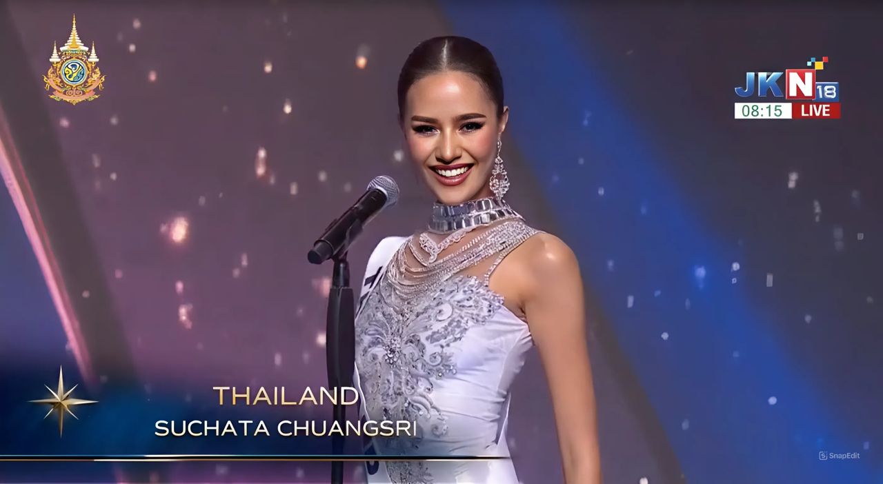 โอปอล สุชาตา ช่วงศรี รองอันดับ 3 Miss Universe 2024