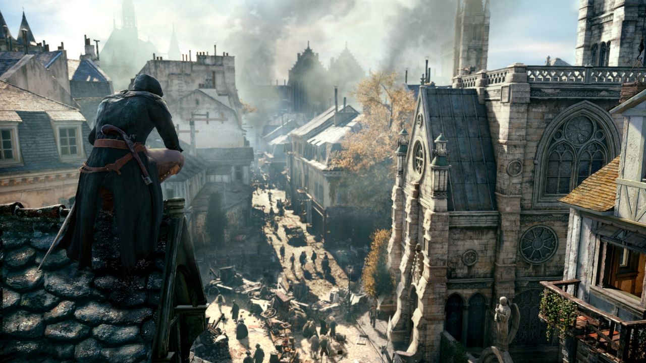 ภาพจากเกม Assassin's Creed Unity