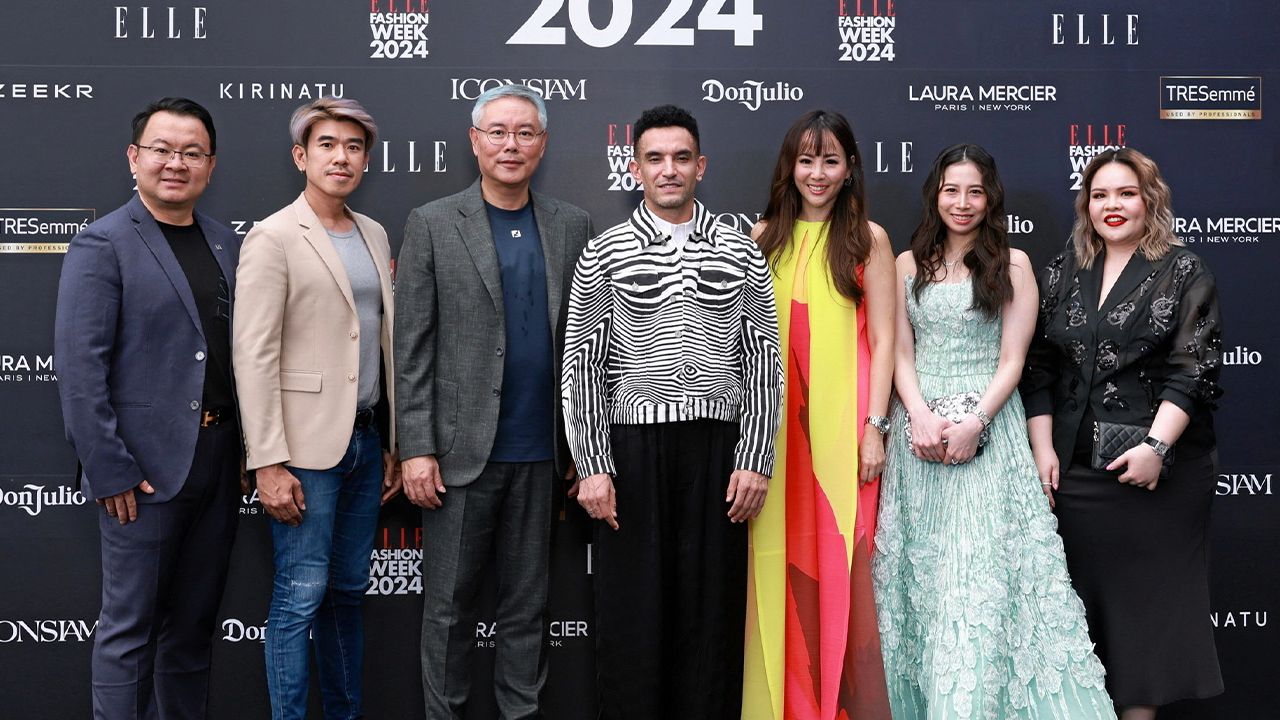 ดูแฟชั่น อาลี ซีอานี เปิดงาน “ELLE Fashion Week 2024” ที่สุดแห่งประสบการณ์แฟชั่นริมแม่นํ้าเจ้าพระยา พร้อมผลักดันดีไซเนอร์เจเนอเรชันใหม่ โดยมี สุพจน์ ชัยวัฒน์ศิริกุล, อเล็กซ์ เป่า, กิตติศักดิ์ อนันต์สิทธิโชค, สุภัทรา อติโพธิ และ ชญาภา จูตระกูล มาร่วมงานด้วย ที่ไอคอนสยาม วันก่อน.