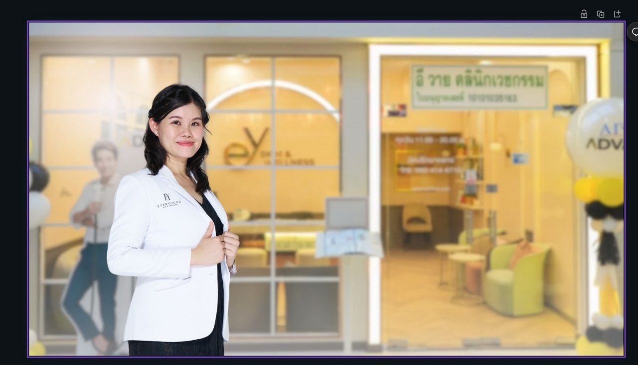 แพทย์หญิงพัจนภา เวชอนุรักษ์ (หมอผึ้ง) แพทย์เฉพาะทางด้านผิวหนัง EY CLINIC