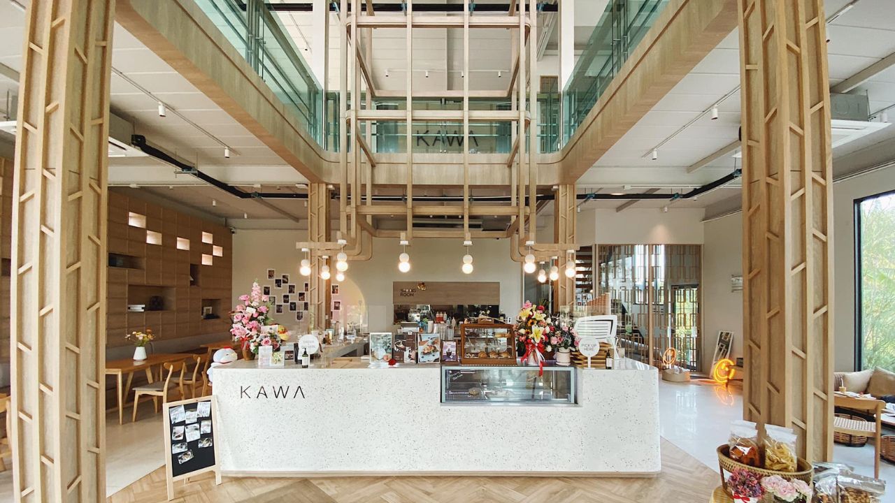 คาเฟ่นครปฐม : KAWA Coffee and Co.