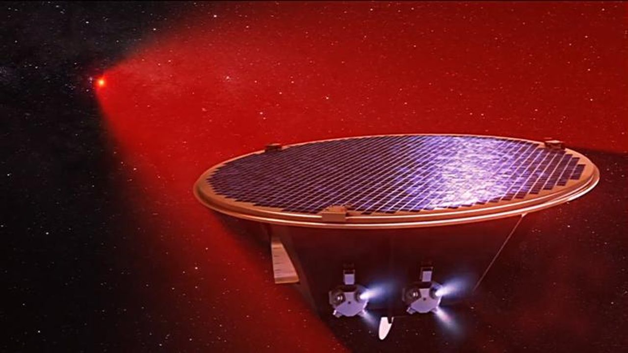 Laser Interferometer Space Antenna ภาพจาก NASA