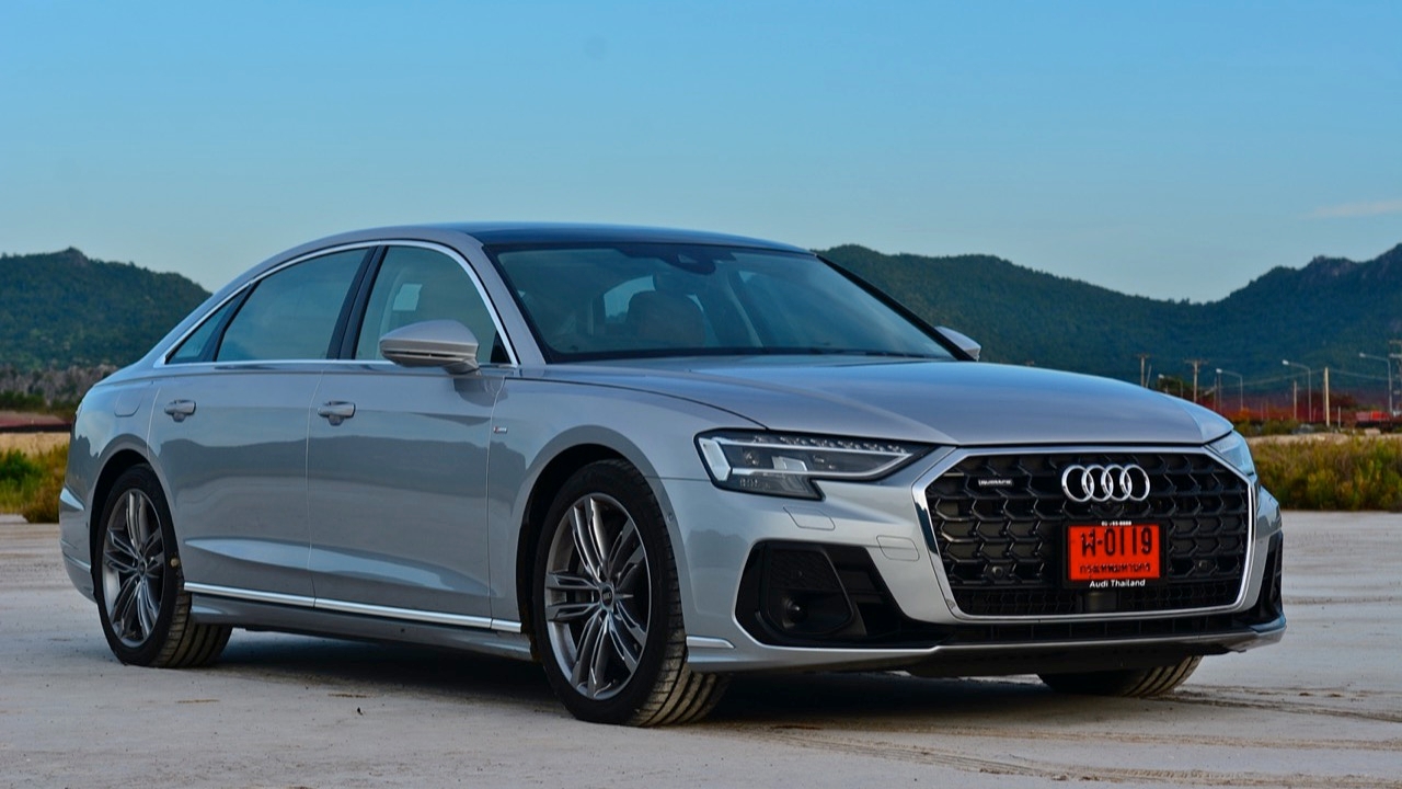 THE TRANSPORTER ทดสอบ AUDI A8L 60TFSI e QUATTRO S LINE