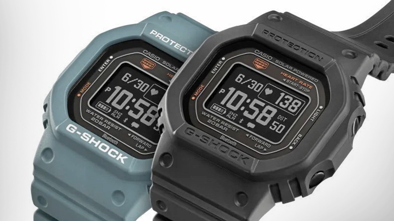 ดีไซน์รูปรักษ์ใหม่ G-Shock หน้าปัดสี่เหลี่ยมชาร์จแบตพลังงานแสงอาทิตย์