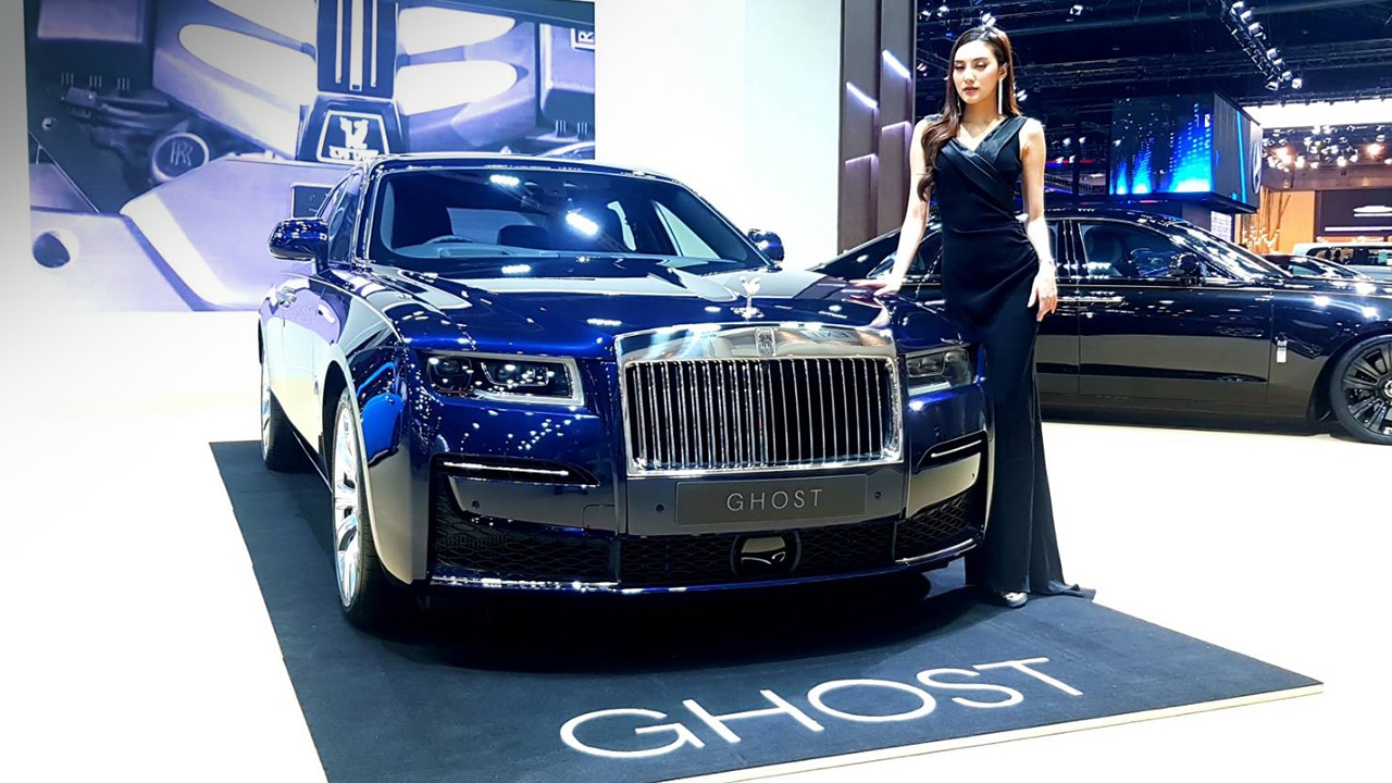 ส่องงาน MGC-ASIA 2023 มีทั้ง Rolls-Royce Ghost และรถยนต์ไฟฟ้า BMW