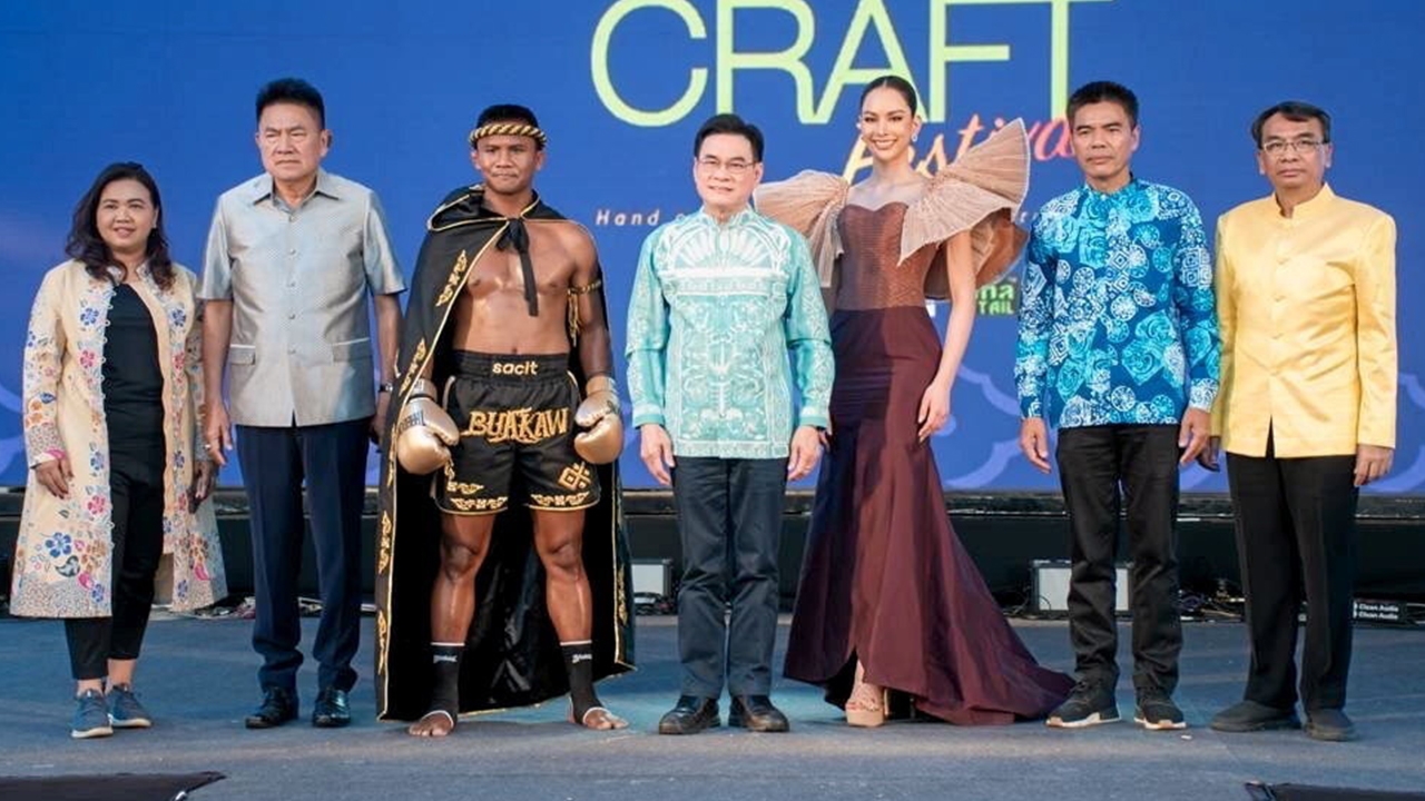 “จุรินทร์ ลักษณวิศิษฏ์” เปิดงาน “Andaman Craft Festival” เผยแพร่ผ้าไทยให้เป็นที่รู้จัก