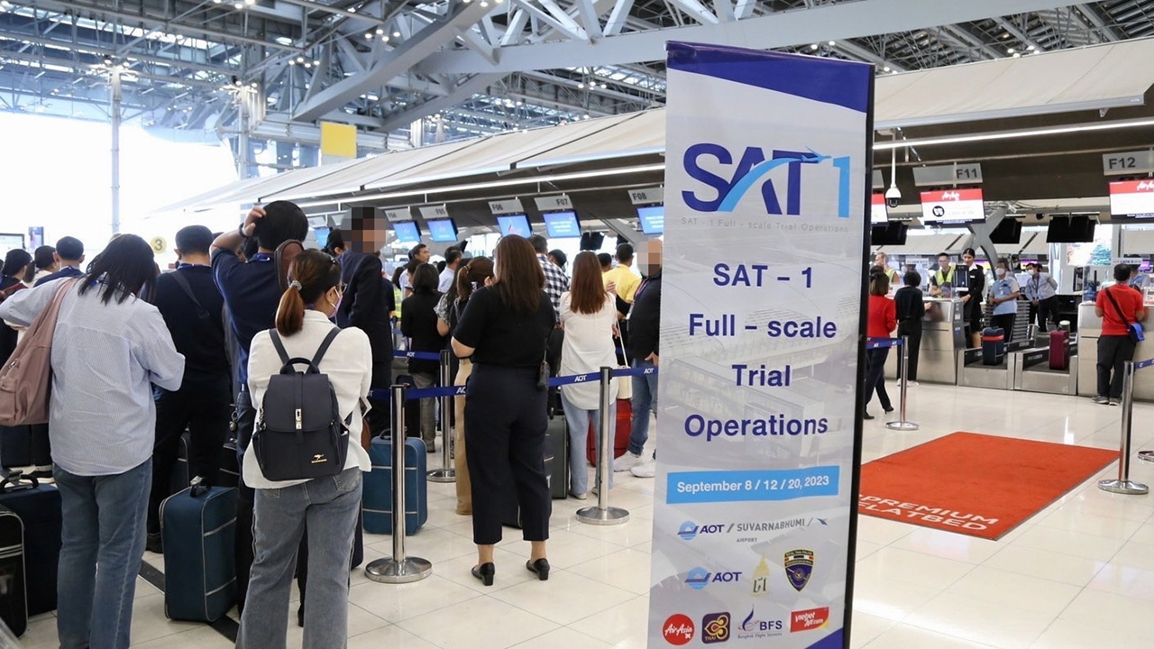 “SAT-1” พร้อมรับผู้โดยสาร 15 ล้านคน