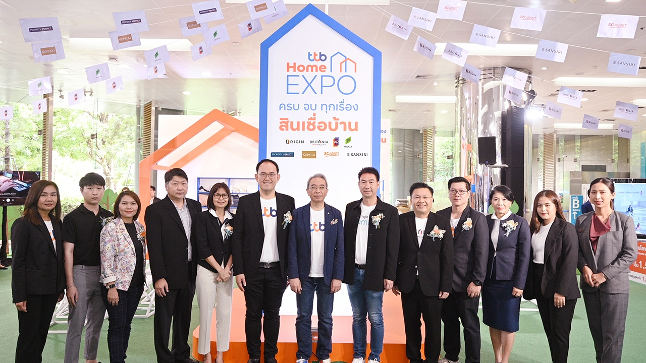 กระตุ้นตลาดบ้าน กับแคมเปญ “ttb HOME EXPO 2023 ครบ จบ ทุกเรื่อง สินเชื่อบ้าน”